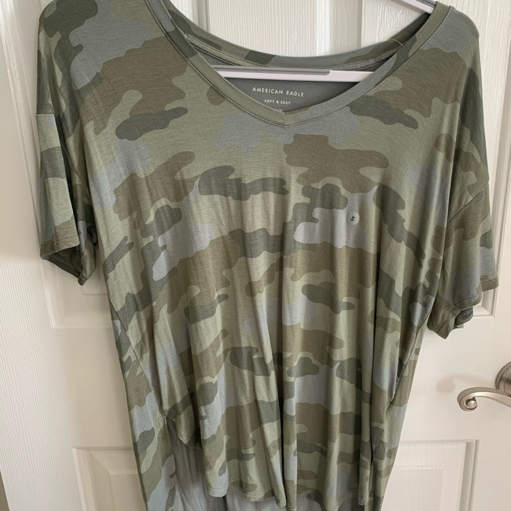 American Eagle Camo Shirt
